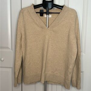 Banana Republic Light Tan Knit Top